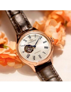 automático mujer Orient Contemporary Open Heart RE-ND0003S 30.5mm 50m