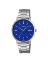 Reloj Casio MTP-VT05D-2E Hombre Acero Inoxidable y Fondo azul