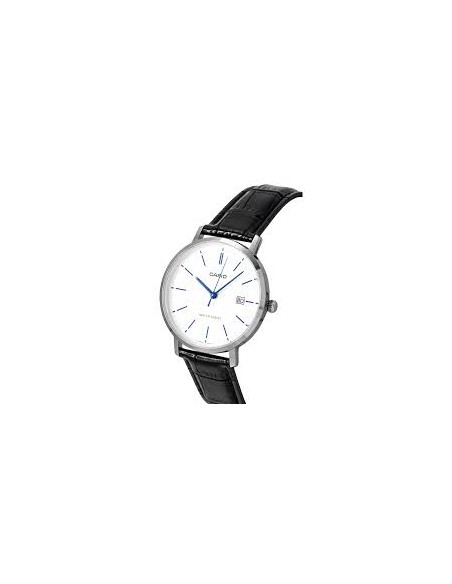 Reloj Casio MTP-VT05L-7E Hombre – Fondo blanco y Correa de Cuero