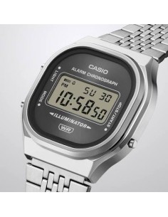 copy of Reloj Casio Vintage A140WE-2A – Esfera Azul y Correa de Acero Plateada