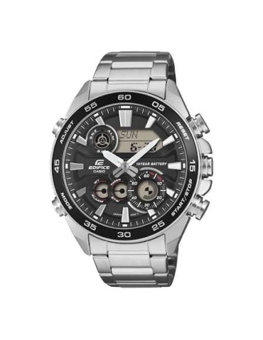 Reloj Casio Edifice ERA-130D-1A Hombre – Ana-Digi, Acero y Batería de 10 Años