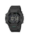 Reloj Casio AE-1600HX-1B – Digital Resistente al Agua con Correa de Resina Negra