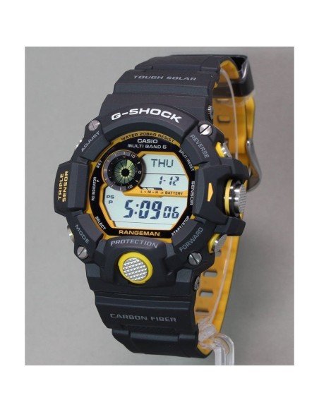 solar radiocontrol hombre Casio G-Shock Rangeman GW-9400YJ-1JF JDM 53.5MM 200M WR