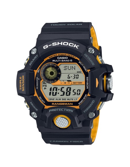 solar radiocontrol hombre Casio G-Shock Rangeman GW-9400YJ-1JF JDM 53.5MM 200M WR