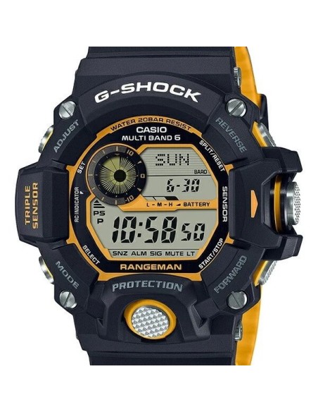 solar radiocontrol hombre Casio G-Shock Rangeman GW-9400YJ-1JF JDM 53.5MM 200M WR