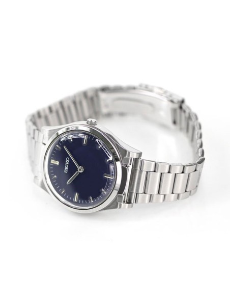 unisex Táctil Braille Seiko SQBR021 (ideal para invidentes o personas con dificultades visión) JDM 36mm