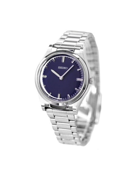 unisex Táctil Braille Seiko SQBR021 (ideal para invidentes o personas con dificultades visión) JDM 36mm