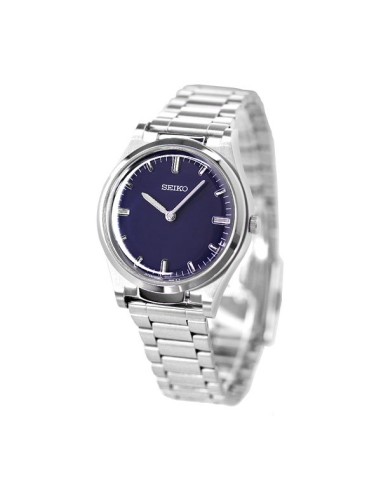 unisex Táctil Braille Seiko SQBR021 (ideal para invidentes o personas con dificultades visión) JDM 36mm