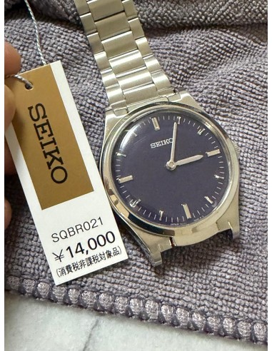 unisex Táctil Braille Seiko SQBR021 (ideal para invidentes o personas con dificultades visión) JDM 36mm