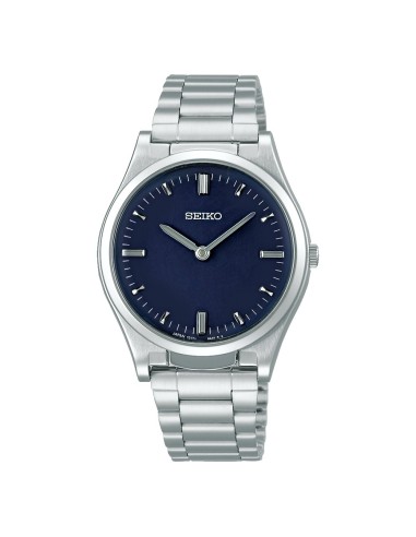 unisex Táctil Braille Seiko SQBR021 (ideal para invidentes o personas con dificultades visión) JDM 36mm