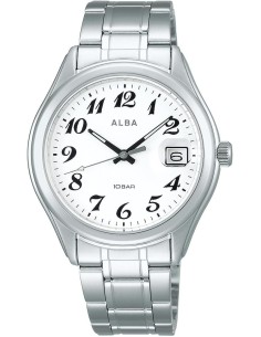 reloj cuarzo hombre Alba AEFJ408 JDM 37,5mm 100m WR correa de acero JDM (mercado interior japonés) 2