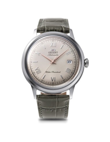 automático hombre Orient Bambino Grey Sunburst   RN-AC0025N JDM 40,5mm 30m