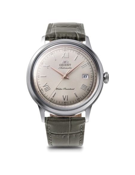 automático hombre Orient Bambino Grey Sunburst   RN-AC0025N JDM 40,5mm 30m