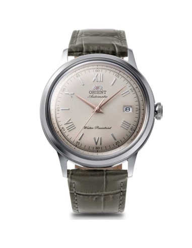automático hombre Orient Bambino Grey Sunburst   RN-AC0025N JDM 40,5mm 30m