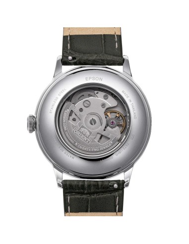 automático hombre Orient Bambino Grey Sunburst   RN-AC0025N JDM 40,5mm 30m