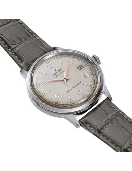 automático hombre Orient Bambino Grey Sunburst   RN-AC0025N JDM 40,5mm 30m