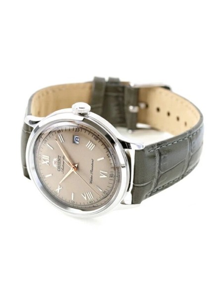 automático hombre Orient Bambino Grey Sunburst   RN-AC0025N JDM 40,5mm 30m