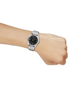 RELOJ hombre CASIO MTP-B210D-1AV correa acero inoxidable dial color negro 2