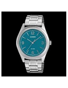 RELOJ hombre CASIO MTP-B210D-2a1 correa acero inoxidable dial color negro 2