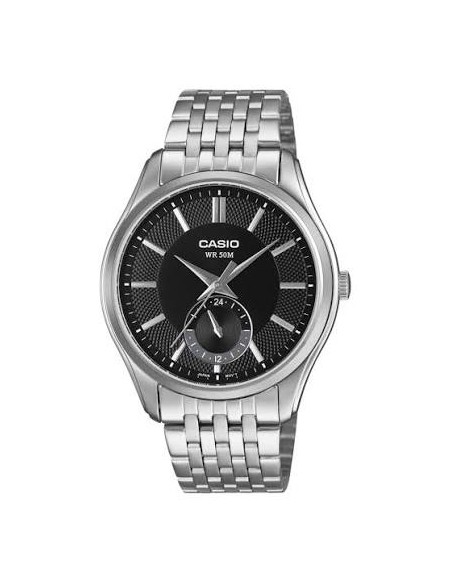 Reloj Casio analogico MTP-B315D-1AV correa de acero inoxidable