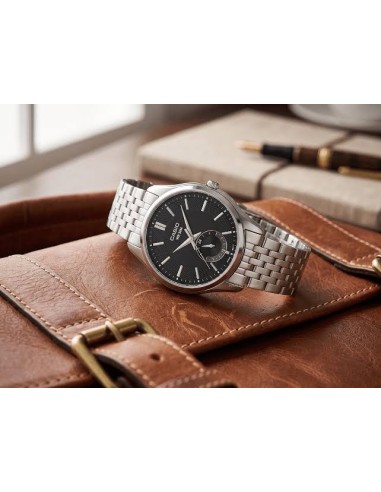 Reloj Casio analogico MTP-B315D-1AV correa de acero inoxidable