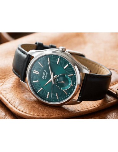 Reloj Casio MTP-B315L-3A – Reloj Hombre Analógico de Cuarzo con Correa de Cuero