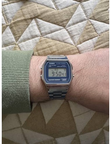 copy of Reloj casio collection digital clásico retro A158WA-1Q cronografo multifuncional