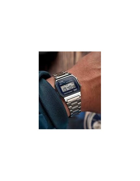 copy of Reloj casio collection digital clásico retro A158WA-1Q cronografo multifuncional