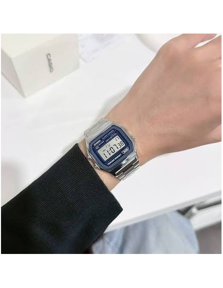 reloj mujer Casio A158WA-1Q plateado