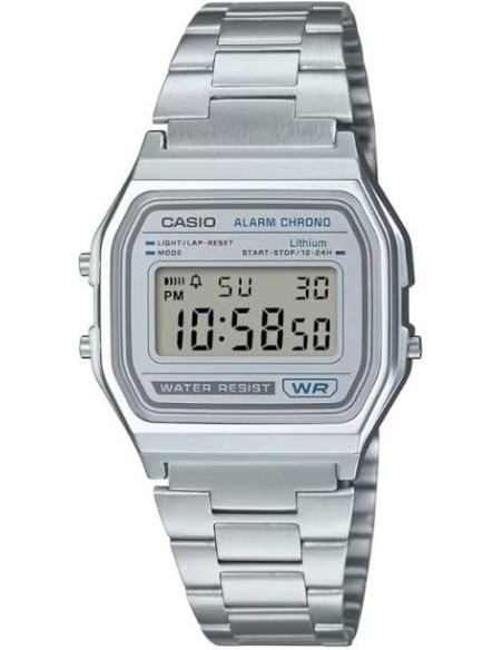 copy of Reloj casio collection digital clásico retro A158WA-1Q cronografo multifuncional