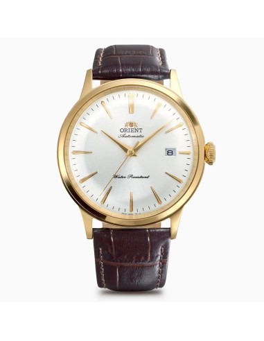 automático hombre Orient Bambino RN-AC0028S JDM  40.5mm correa de cuero