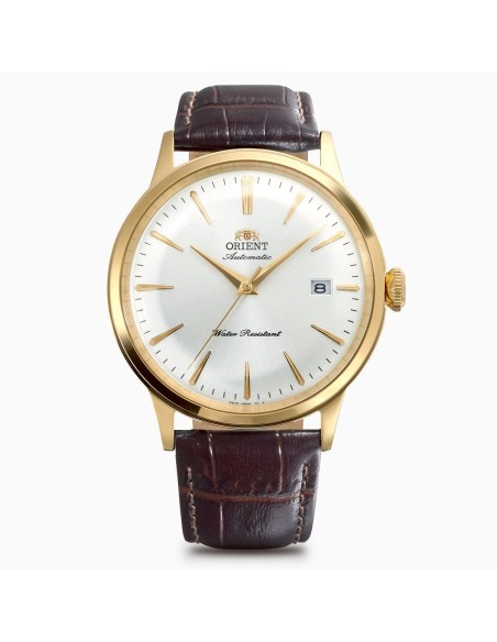 automático hombre Orient Bambino RN-AC0028S JDM  40.5mm correa de cuero