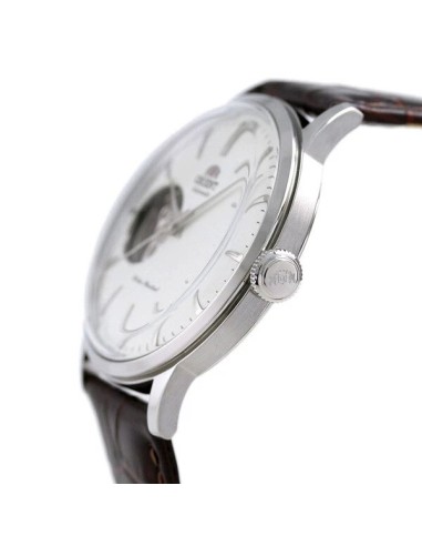 reloj automático hombre Orient Bambino Semi-Skeleton RN-AG0005S JDM 40.5mm correa de cuero JDM (mercado interior japonés)