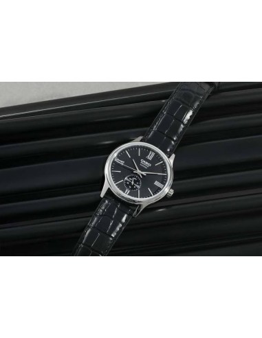 Reloj Casio Para Hombre BMS-100L-1A Analógico Correa de Cuero Negra