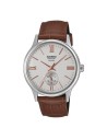 Reloj Casio Para Hombre BMS-100L-5A Analógico Correa de Cuero marron