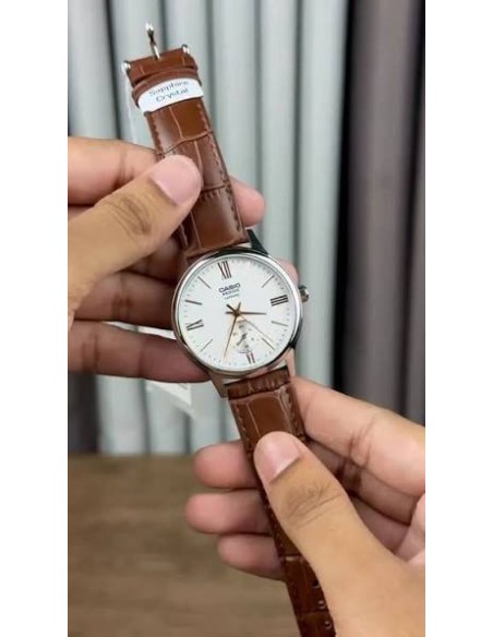 copy of Reloj Casio Para Hombre BMS-100L-1A Analógico Correa de Cuero Negra