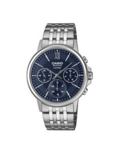 copy of Casio BMS-300D-1A – Reloj Hombre Analógico de Acero Inoxidable Plateado