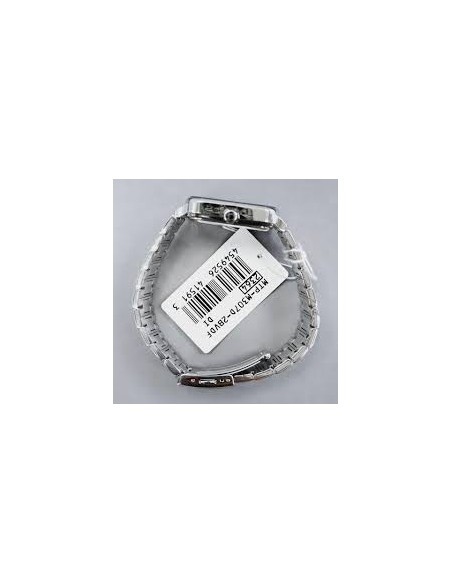 Reloj cronógrafo hombre Casio Square Panda MTP-M307D-2B 44.5 × 34 × 9.4 mm 50m WR correa de acero