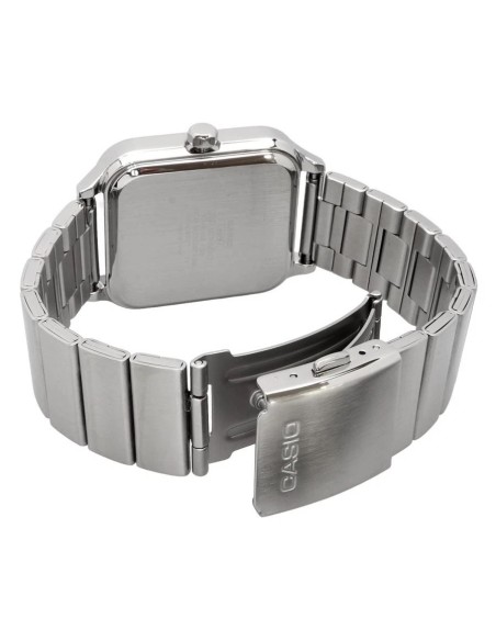 copy of reloj cronógrafo hombre Casio Square Panda MTP-M307D-1BV 44.5 × 34 × 9.4 mm 50m WR correa de acero