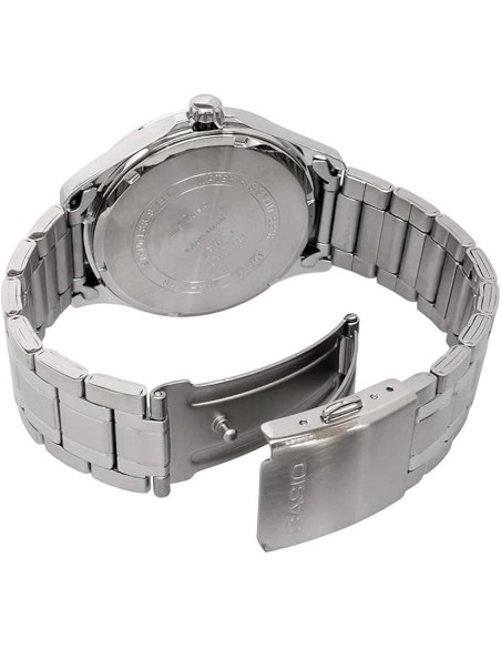 Reloj cuarzo hombre Casio Sun & Moon  MTP-M110D-1A 48.4 × 42.5 × 9.6 mm correa de acero 50m WR