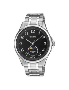 Reloj cuarzo hombre Casio Sun & Moon  MTP-M110D-1A 48.4 × 42.5 × 9.6 mm correa de acero 50m WR