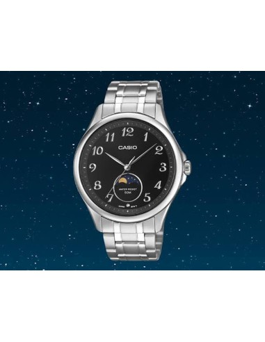 copy of Reloj cuarzo hombre Casio Sun & Moon  MTP-M110D-3AV 48.4 × 42.5 × 9.6 mm correa de acero 50m WR