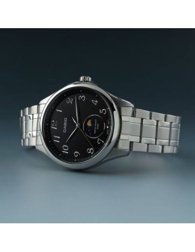 copy of Reloj cuarzo hombre Casio Sun & Moon  MTP-M110D-3AV 48.4 × 42.5 × 9.6 mm correa de acero 50m WR
