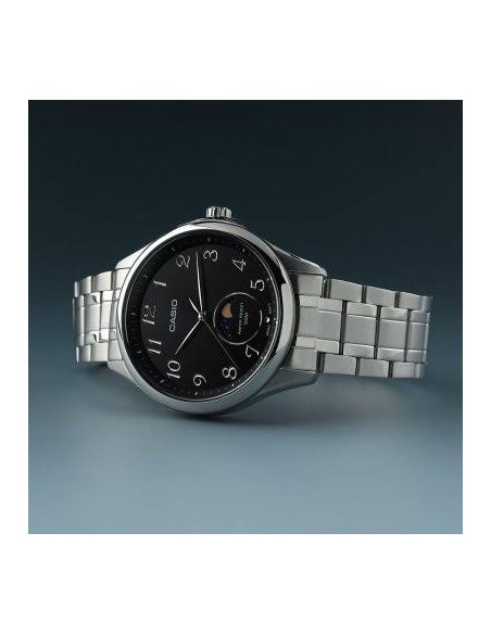 copy of Reloj cuarzo hombre Casio Sun & Moon  MTP-M110D-3AV 48.4 × 42.5 × 9.6 mm correa de acero 50m WR