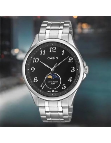 copy of Reloj cuarzo hombre Casio Sun & Moon  MTP-M110D-3AV 48.4 × 42.5 × 9.6 mm correa de acero 50m WR