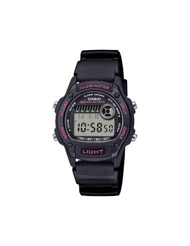 Reloj Casio Para Hombre W-220H-1A2 Digital Deportivo Resina Negra 100M