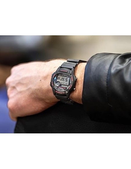 Reloj Casio Para Hombre W-220H-1A2 Digital Deportivo Resina Negra 100M