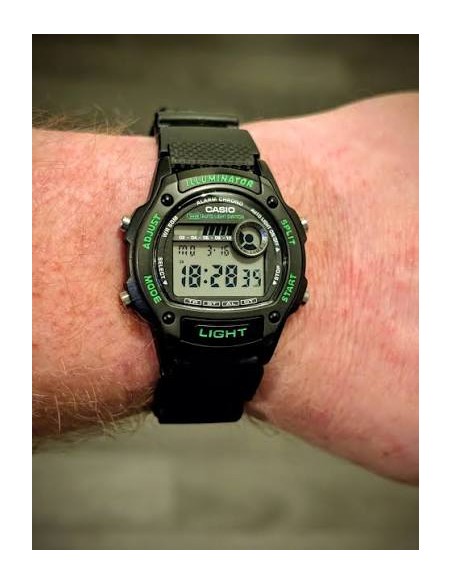 copy of Reloj Casio Para Hombre W-220H-1A Digital Deportivo Resina Negra 100M