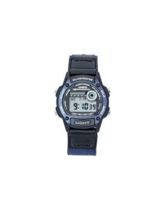 Reloj digital hombre Casio Sports Field W-220HF-2AV 43 × 36.6 × 10.9 mm auto-light correa de tela