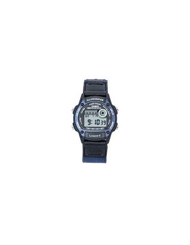 copy of reloj digital hombre Casio Sports Field W-220HF-3AV 43 × 36.6 × 10.9 mm auto-light correa de tela